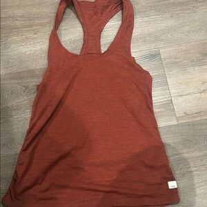 Vuori Burnt Orange Tank Top